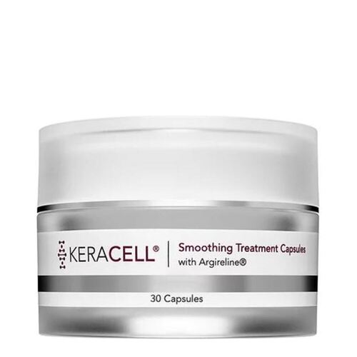 Keracell Smoothing Treatment Capsules with Argireline, 30 capsules Keracell Smoothing Treatment Capsules with Argireline on white background