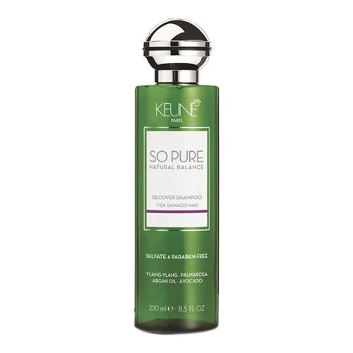 Keune So Pure Recover Shampoo, 250ml/8.5 fl oz Keune So Pure Recover Shampoo on white background