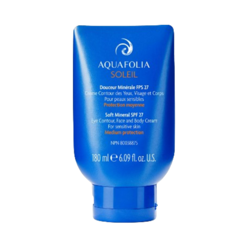 AQUAFOLIA Soft Mineral SPF 27, 180ml/6.1 fl oz AQUAFOLIA Soft Mineral SPF 27 on white background