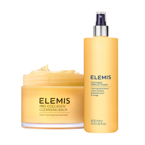 Elemis Soothing Cleanse and Tone, 1 set Elemis Soothing Cleanse and Tone on white background