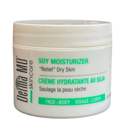 Derma MD Soy Healing Moisturizer For Dry Skin on white background