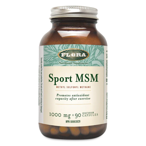 Flora Sport MSM, 90 capsules