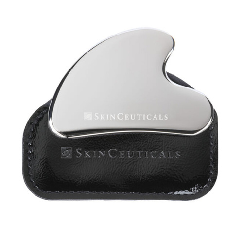 SkinCeuticals Stainless Steel Gua Sha on white background