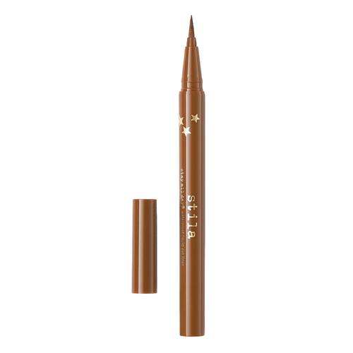 Stila Stay All Day Waterproof Liquid Eye Liner - Dark Brown (Rich Chocolate), 1 piece Stila Stay All Day Waterproof Liquid Eye Liner - Dark Brown (Rich Chocolate) on white background