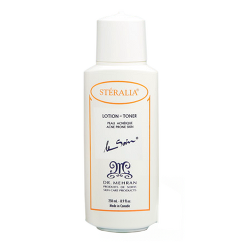Dr. Mehran Steralia Lotion on white background