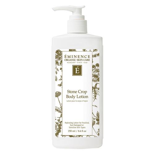 Eminence Organics Stone Crop Body Lotion on white background