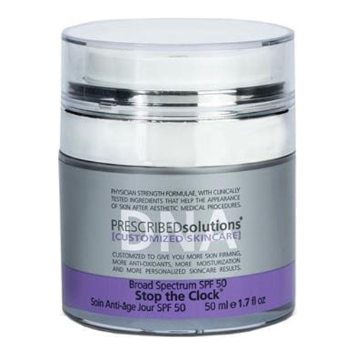 PRESCRIBEDsolutions Stop the Clock (Triple Action DNA Repair Anti-aging Day Cream with SPF 50), 50ml/1.7 fl oz