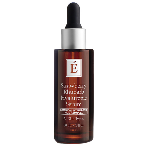 Eminence Organics Strawberry Rhubarb Hyaluronic Serum on white background