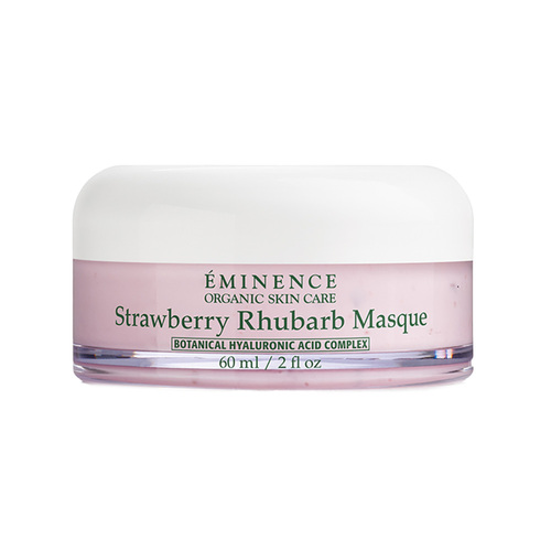 Eminence Organics Strawberry Rhubarb Masque on white background