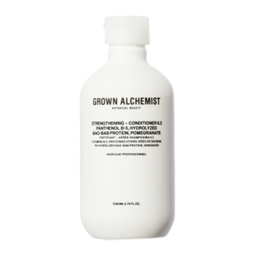 Grown Alchemist Strengthening - Conditioner 0.2 Panthenol B-5 Hydrolyzed Bao-Bab Protein, 200ml/6.8 fl oz Grown Alchemist Strengthening - Conditioner 0.2 Panthenol B-5 Hydrolyzed Bao-Bab Protein on white background