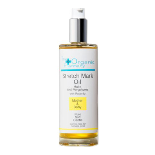 The Organic Pharmacy Stretch Mark Oil on white background