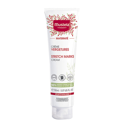 Mustela Stretch Marks Prevention Cream - Fragranced, 150ml/5.1 fl oz Mustela Stretch Marks Prevention Cream - Fragranced on white background