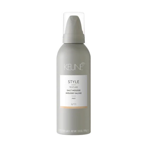 Keune Style Salt Mousse, 200ml/6.76 fl oz Keune Style Salt Mousse on white background