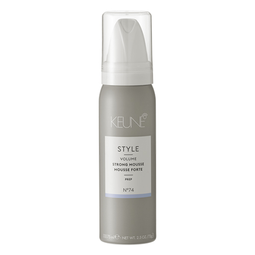 Keune Style Strong Mousse, 75ml/2.5 fl oz Keune Style Strong Mousse on white background