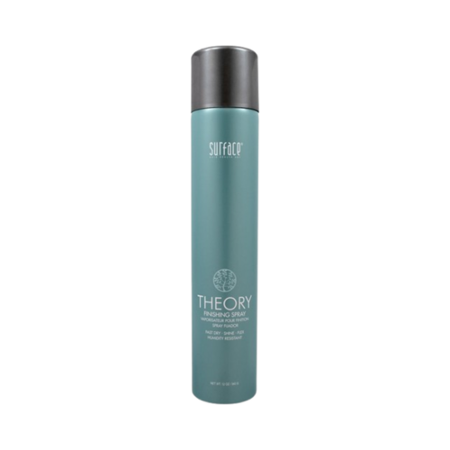 Surface Styling Theory Medium Finishing Spray on white background