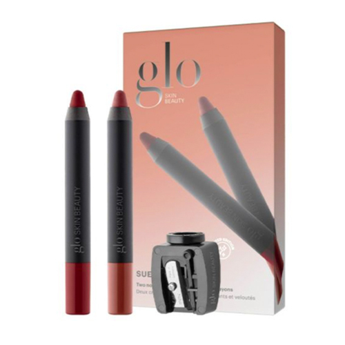 Glo Skin Beauty Suede Lip Duo on white background