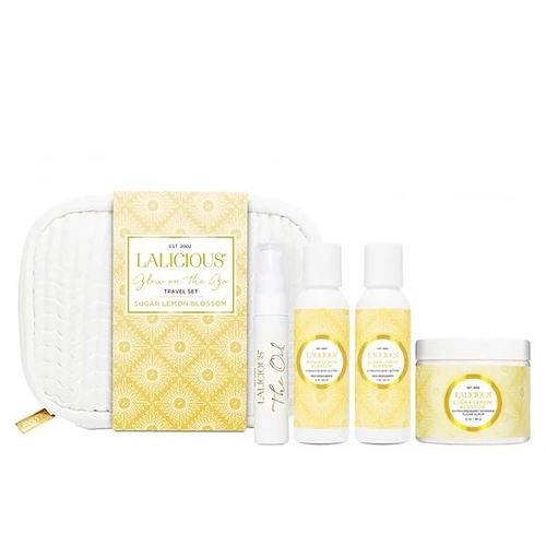 LaLicious Sugar Lemon Blosson Travel kit, 1 set