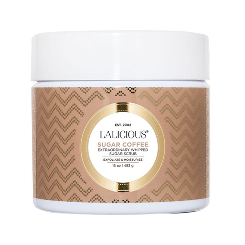 LaLicious Sugar Scrub - Sugar Coffee on white background