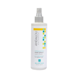 Sunflower and Citrus Brilliant Shine Hair Spray on white background