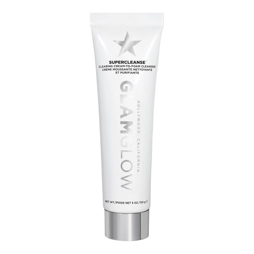 Glamglow SuperCleanse Clearing Cream-to-Foam Cleanser, 150ml/5.1 fl oz Glamglow SuperCleanse Clearing Cream-to-Foam Cleanser on white background