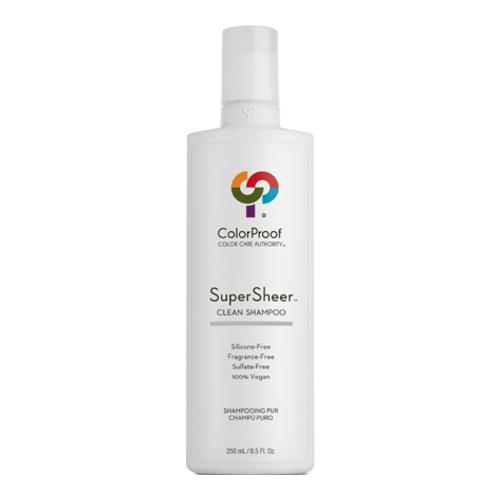 ColorProof SuperSheer Clean Shampoo, 250ml/8.5 fl oz ColorProof SuperSheer Clean Shampoo on white background