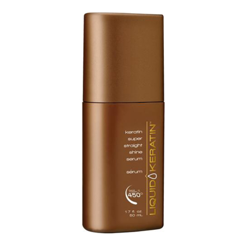 Liquid Keratin Super Straight Shine Serum on white background