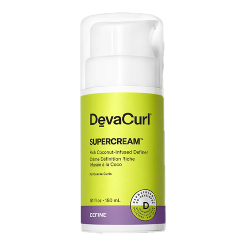 DevaCurl Supercream Rich Coconut-Infused Definer, 150ml/5.1 fl oz DevaCurl Supercream Rich Coconut-Infused Definer on white background