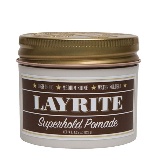 Layrite Superhold Pomade, 42g/1.5 oz Layrite Superhold Pomade on white background