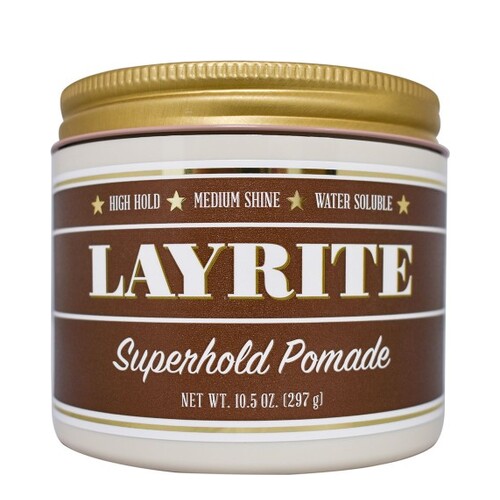 Layrite Superhold Pomade, 42g/1.5 oz Layrite Superhold Pomade on white background