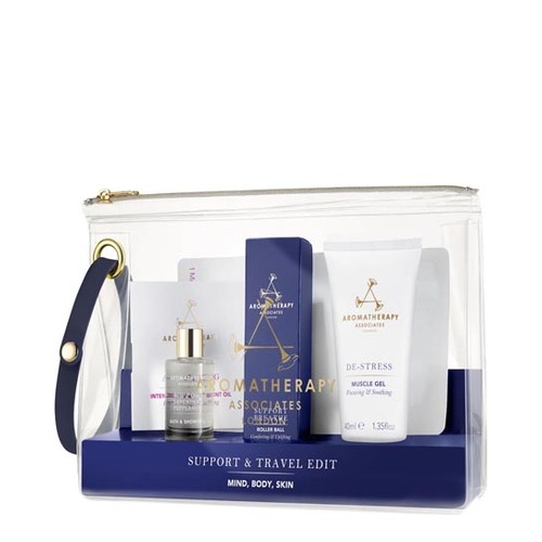 Aromatherapy Associates Support and Travel Edit, 1 set Aromatherapy Associates Support and Travel Edit on white background