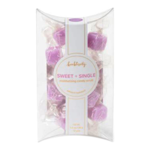 Bonblissity Sweet + Single Candy Scrub - Lavender Luxury, 12 pieces