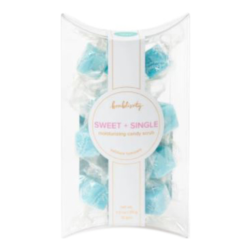 Bonblissity Sweet + Single Candy Scrub - Ocean Mist on white background