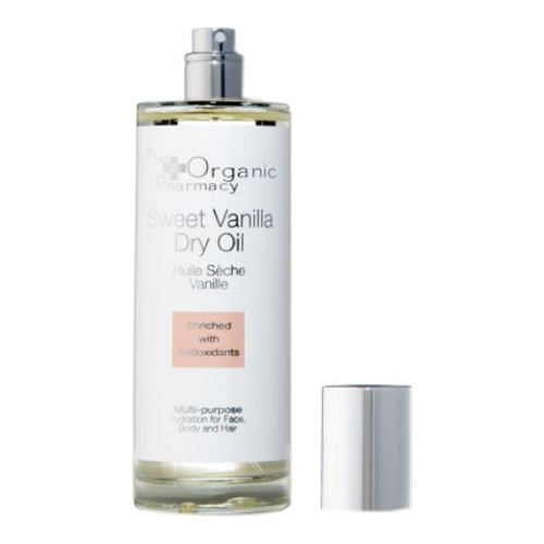 The Organic Pharmacy Sweet Vanilla Dry Oil, 100ml/3.4 fl oz The Organic Pharmacy Sweet Vanilla Dry Oil on white background