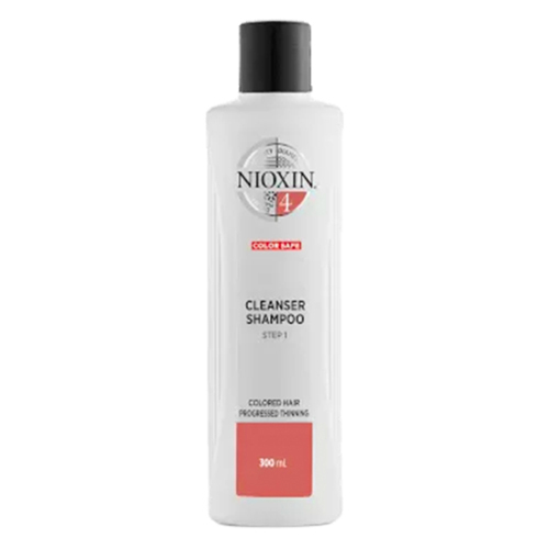 NIOXIN System 4 Cleanser Shampoo, 300ml/10 fl oz NIOXIN System 4 Cleanser Shampoo on white background
