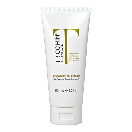 Neova TRICOMIN CLINICAL Reinforcing Conditioner on white background