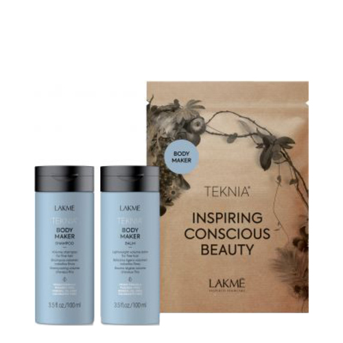 LAKME Teknia Travel Pack Body Maker, 1 wipe LAKME Teknia Travel Pack Body Maker on white background