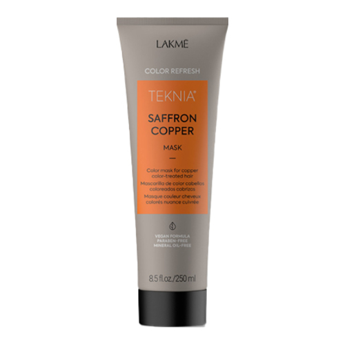 LAKME  Teknia Refresh Saffron Copper Mask on white background