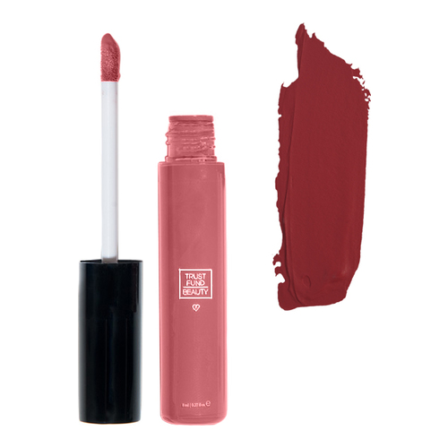 Trust Fund Beauty Liquid Lipstick - Play Nice, 10ml/0.3 fl oz Trust Fund Beauty Liquid Lipstick - Boy Trapped on white background