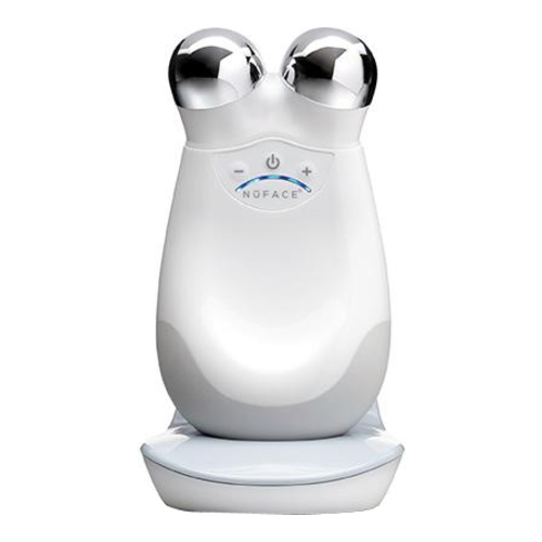 NuFace TRINITY Pro Device with Facial Trainer on white background