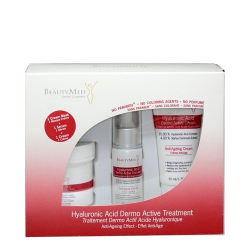BeautyMed Hyaluronic Acid Dermo Active Treatment Kit, 1 set BeautyMed Hyaluronic Acid Dermo Active Treatment Kit on white background