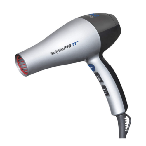 Babyliss Pro TT Tourmaline and Ceramic Hair Dryer, 1 piece Babyliss Pro TT Tourmaline and Ceramic Hair Dryer on white background