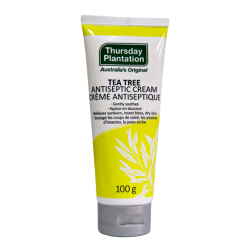 Thursday Plantation Tea Tree Antiseptic Cream, 100g/3.53 oz Thursday Plantation Tea Tree Antiseptic Cream on white background