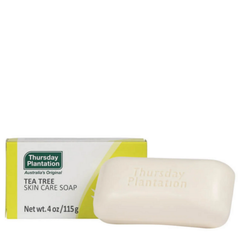 Thursday Plantation Tea Tree Bar Soap, 115g/4.06 oz Thursday Plantation Tea Tree Bar Soap on white background