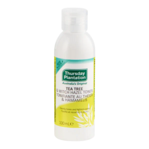 Thursday Plantation Tea Tree Toner with Hazel, 100ml/3.38 fl oz Thursday Plantation Tea Tree Toner with Hazel on white background