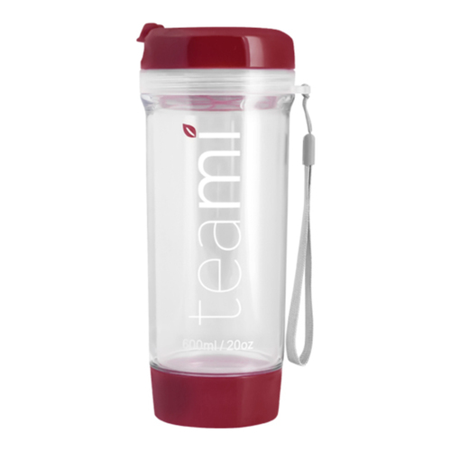 Teami Tea Tumbler - Black, 591ml/20 fl oz Teami Tea Tumbler - Baby Blue on white background