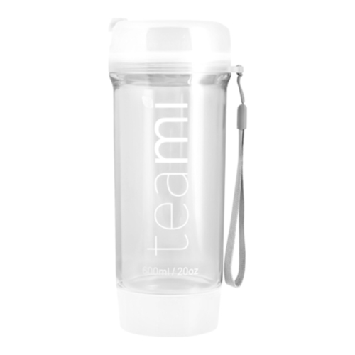 Teami Tea Tumbler - Black, 591ml/20 fl oz Teami Tea Tumbler - Baby Blue on white background