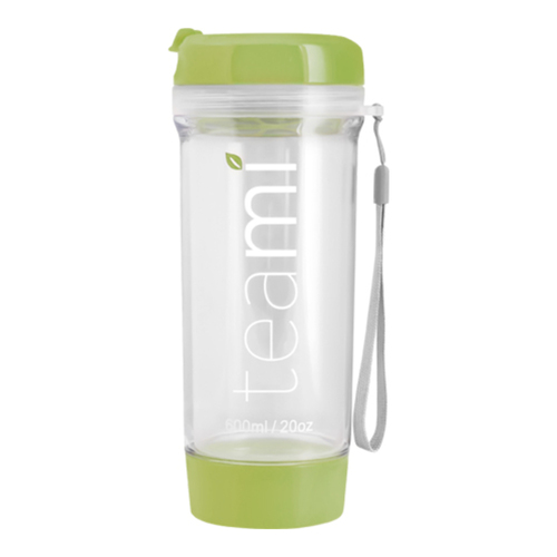 Teami Tea Tumbler - Black, 591ml/20 fl oz Teami Tea Tumbler - Baby Blue on white background