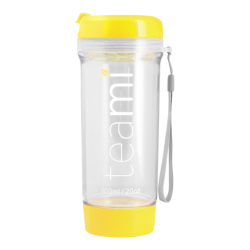 Teami Tea Tumbler - Black, 591ml/20 fl oz Teami Tea Tumbler - Baby Blue on white background