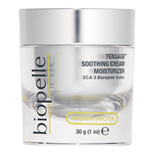 Biopelle Tensage Soothing Cream Moisturizer (SCA 3 Biorepair Index) on white background
