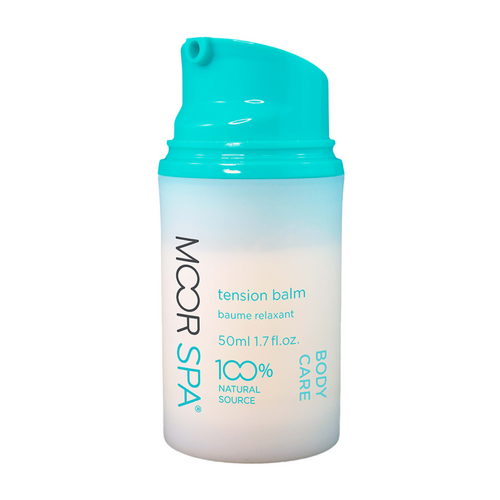 Moor Spa Tension Balm on white background